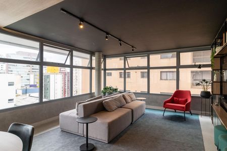 Studio para alugar com 24m², 1 quarto e sem vaga Studio para alugar com 24m², 1 quarto e sem vagaÁrea comum - Salão de festas