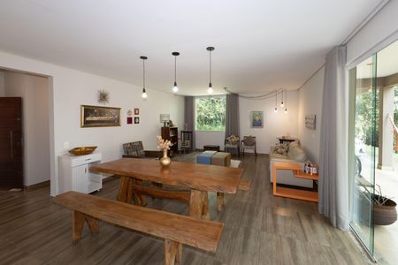 Sala de Jantar de casa de condomínio à venda com 5 quartos, 485m² em Jardim Petrópolis, Nova Lima