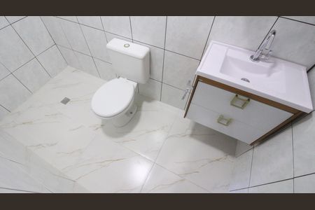 Casa para alugar com 130m², 2 quartos e 2 vagasBanheiro da Suíte