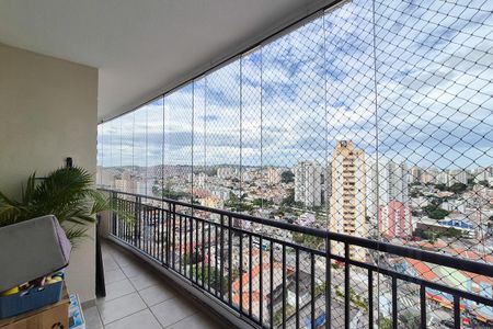 Varanda da Sala de apartamento à venda com 3 quartos, 97m² em Baeta Neves, São Bernardo do Campo