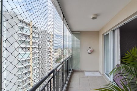 Varanda da Sala de apartamento à venda com 3 quartos, 97m² em Baeta Neves, São Bernardo do Campo