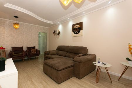 Sala de casa para alugar com 3 quartos, 125m² em Jardim Ana Maria, Santo André