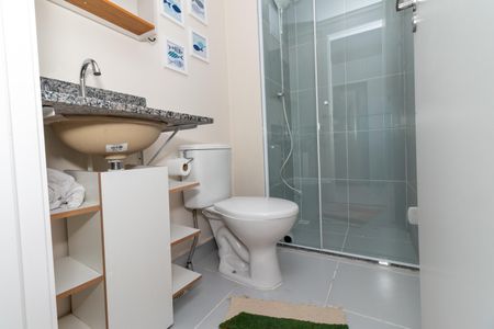 Apartamento para alugar com 25m², 1 quarto e sem vagaBanheiro