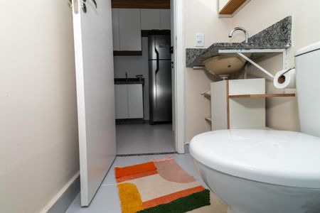 Apartamento para alugar com 25m², 1 quarto e sem vagaBanheiro