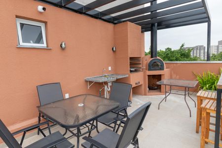 Apartamento para alugar com 25m², 1 quarto e sem vagaÁrea comum - Churrasqueira