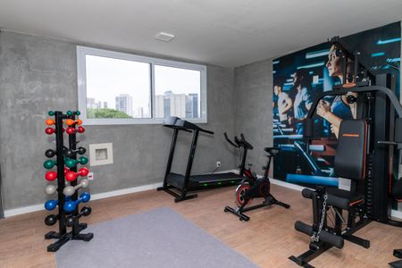 Apartamento para alugar com 25m², 1 quarto e sem vagaÁrea comum - Academia