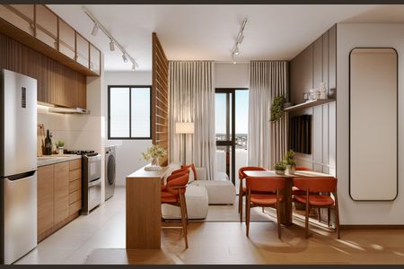 Apartamento à venda com 1 quarto, 35m² em Alípio de Melo, Belo Horizonte