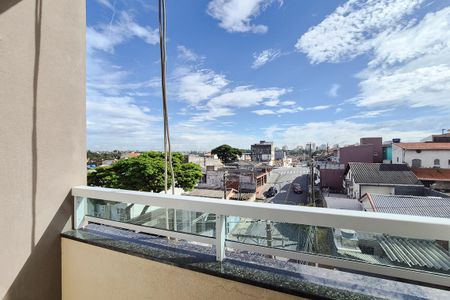 Varanda da Sala de apartamento à venda com 2 quartos, 44m² em Vila Luiz Casa, São Bernardo do Campo