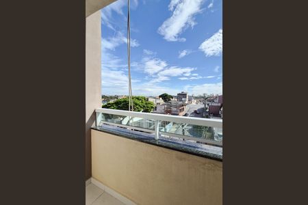 Varanda da Sala de apartamento à venda com 2 quartos, 44m² em Vila Luiz Casa, São Bernardo do Campo
