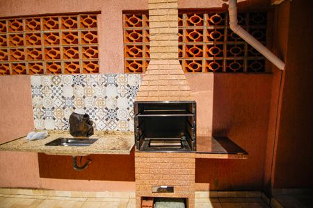 Churrasqueira de casa para alugar com 2 quartos, 60m² em Cidade Ocian, Praia Grande