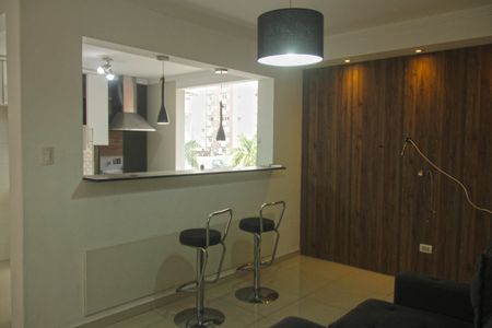 Sala de apartamento para alugar com 2 quartos, 81m² em Gonzaga, Santos