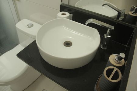 Apartamento para alugar com 81m², 2 quartos e 1 vagaBanheiro social