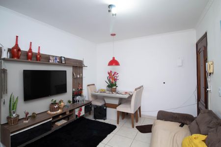 Sala de apartamento à venda com 2 quartos, 50m² em Vila Rio de Janeiro, Guarulhos