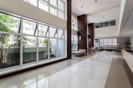 Apartamento para alugar com 53m², 1 quarto e 1 vagaHall social