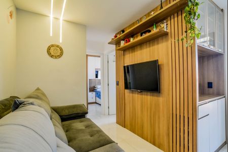 Sala de apartamento à venda com 2 quartos, 44m² em Parque Novo Oratório, Santo André