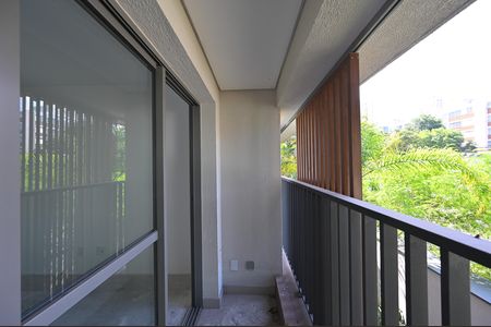 Studio para alugar com 24m², 1 quarto e sem vagaVaranda