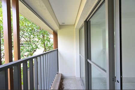 Varanda de kitnet/studio para alugar com 1 quarto, 24m² em Vila Clementino, São Paulo