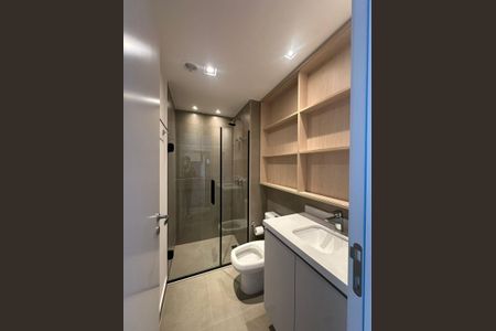 Studio para alugar com 26m², 1 quarto e sem vagaBanheiro 1