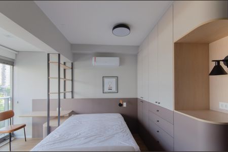 Studio para alugar com 26m², 1 quarto e sem vagaSala/Quarto