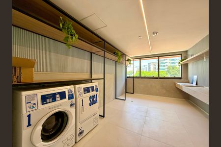 Studio para alugar com 25m², 1 quarto e sem vaga Studio para alugar com 25m², 1 quarto e sem vagaLavanderia