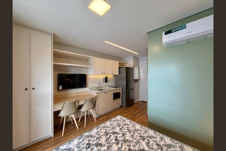 Studio para alugar com 25m², 1 quarto e sem vaga Studio para alugar com 25m², 1 quarto e sem vagaQuarto