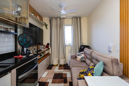 Sala de apartamento à venda com 1 quarto, 25m² em Vila Nova das Belezas, São Paulo