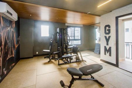 Studio à venda com 23m², 1 quarto e sem vaga Studio à venda com 23m², 1 quarto e sem vagaAcademia