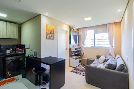 Sala/Cozinha de apartamento para alugar com 2 quartos, 36m² em Jardim Promissao, São Paulo