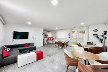 Apartamento para alugar com 36m², 2 quartos e sem vagaÁrea comum - Salão de festas