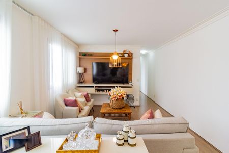 Sala de Estar de apartamento para alugar com 3 quartos, 92m² em Campininha, São Paulo