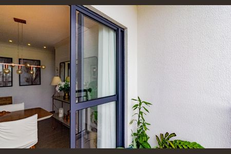 Varanda Sala de apartamento para alugar com 3 quartos, 92m² em Campininha, São Paulo