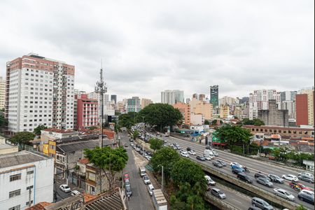 Studio para alugar com 33m², 1 quarto e sem vagaVista da Varanda do Quarto