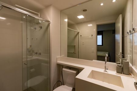 Apartamento para alugar com 29m², 1 quarto e sem vagaBanheiro da Suíte