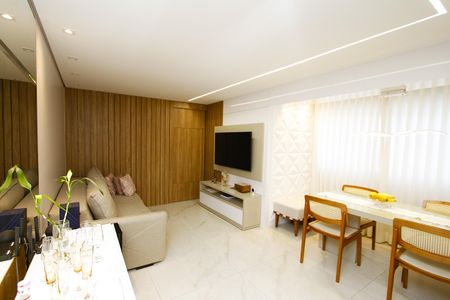 Apartamento à venda com 77m², 3 quartos e 2 vagasSala