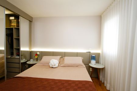 Quarto 1 - Suíte de apartamento à venda com 3 quartos, 77m² em Cinquentenario, Belo Horizonte