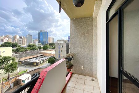Varanda da Sala de apartamento à venda com 3 quartos, 75m² em Colégio Batista, Belo Horizonte