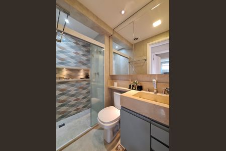 Apartamento à venda com 74m², 3 quartos e 2 vagas Apartamento à venda com 74m², 3 quartos e 2 vagasBanheiro