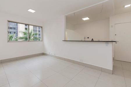 Sala de apartamento à venda com 1 quarto, 49m² em Cidade Monções, São Paulo
