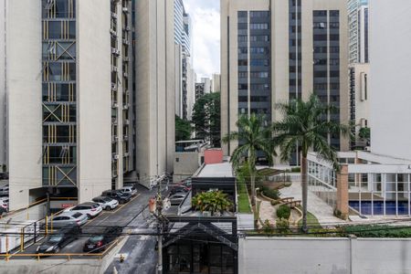 Vista da Sala de apartamento à venda com 1 quarto, 49m² em Cidade Monções, São Paulo