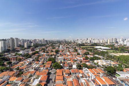 Vista Sala de apartamento para alugar com 3 quartos, 119m² em Brooklin, São Paulo