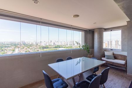 Sala Varanda Gourmet de apartamento para alugar com 3 quartos, 119m² em Brooklin, São Paulo