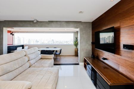 Sala de apartamento à venda com 3 quartos, 119m² em Brooklin, São Paulo