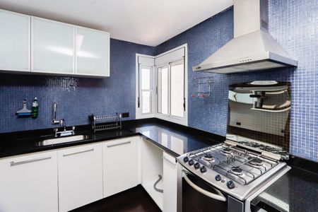 Cozinha de apartamento para alugar com 3 quartos, 119m² em Brooklin, São Paulo