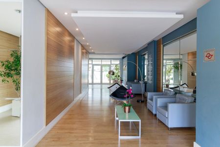 Hall de entrada de apartamento para alugar com 3 quartos, 119m² em Brooklin, São Paulo