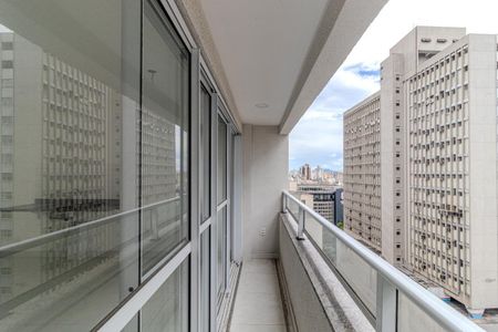 Studio à venda com 30m², 1 quarto e sem vagaVaranda