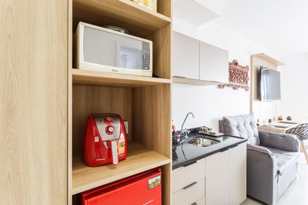 Studio para alugar com 27m², 1 quarto e sem vaga Studio para alugar com 27m², 1 quarto e sem vagaCozinha