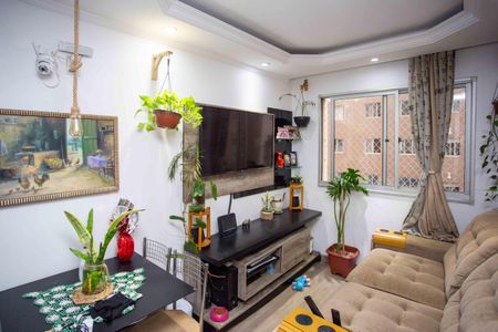 Sala de apartamento à venda com 2 quartos, 44m² em Canhema, Diadema