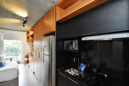 Studio para alugar com 21m², 1 quarto e sem vagacozinha