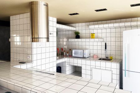 Studio para alugar com 21m², 1 quarto e sem vagacozinna gourmet