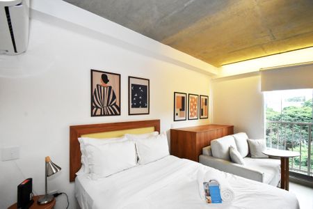 quarto de kitnet/studio para alugar com 1 quarto, 21m² em Cerqueira César, São Paulo